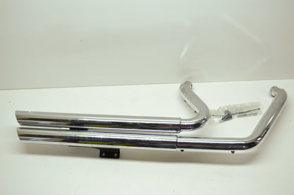 Big Shots Staggered Exhaust System 86-11 Harley Softail