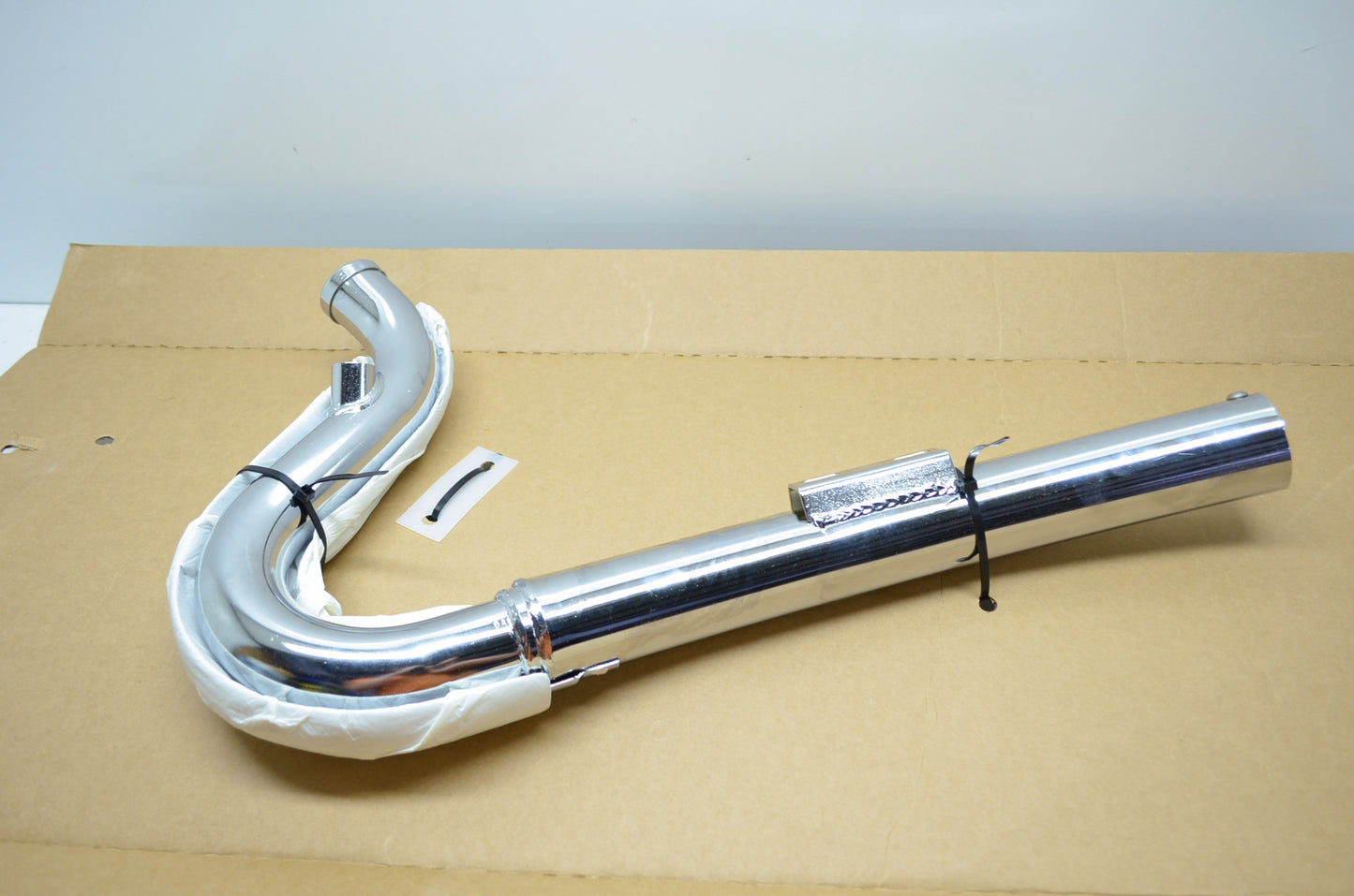 Chrome Big Radius Exhaust 06-11 Harley Dyna NOS