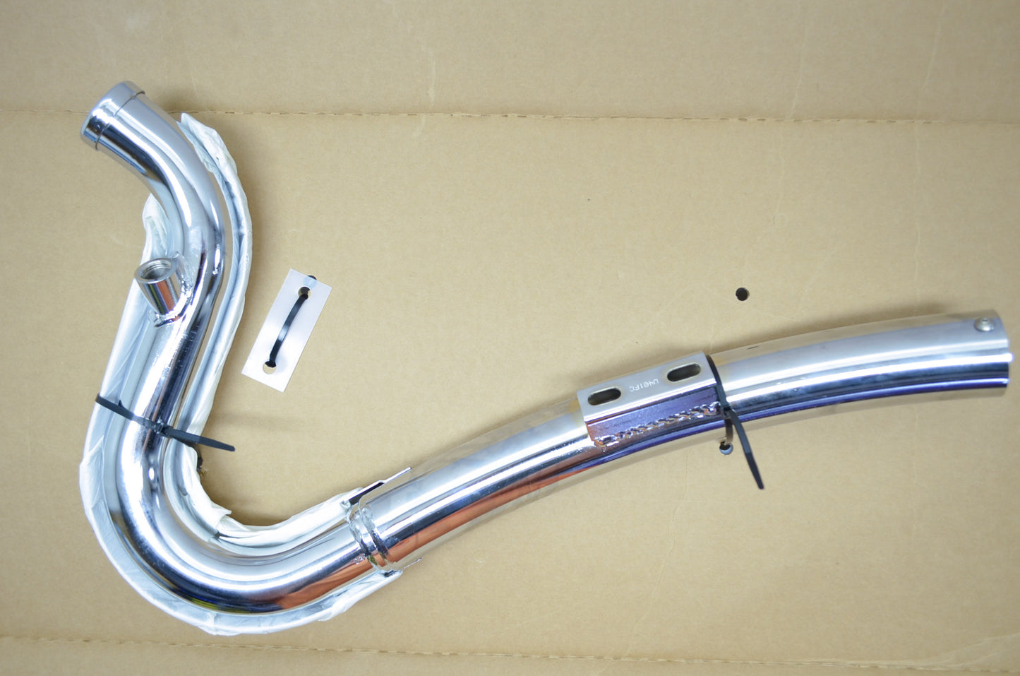 Chrome Big Radius Exhaust 06-11 Harley Dyna NOS