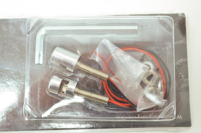 LED License Plate Bolt Lights Harley Yamaha Honda NOS