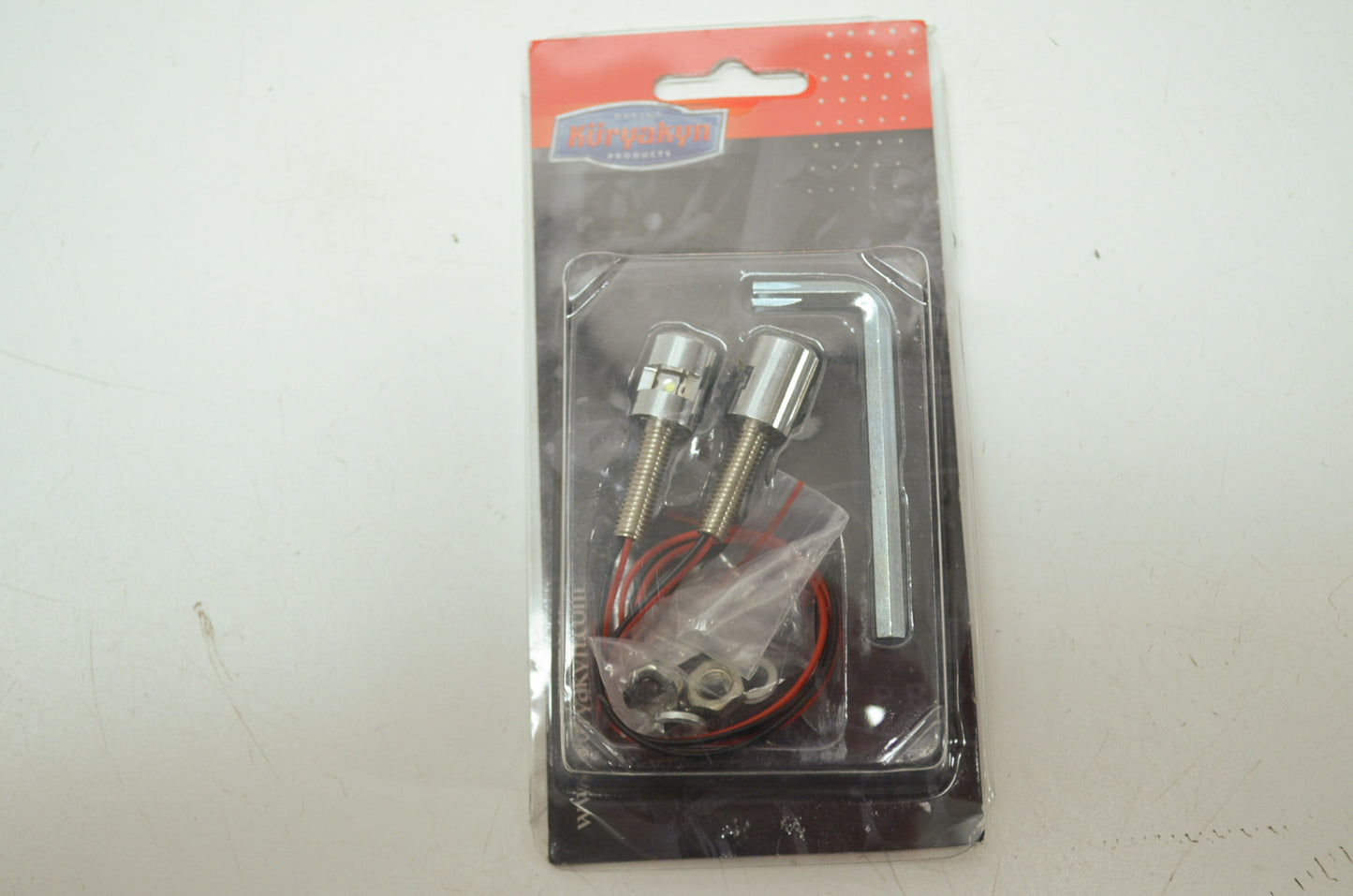 LED License Plate Bolt Lights Harley Yamaha Honda NOS
