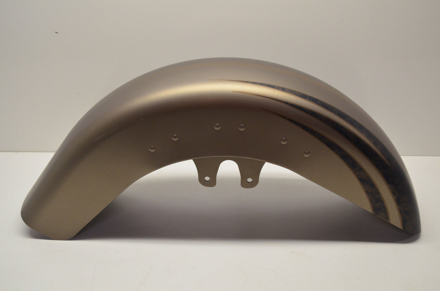 Front Satin Pewter Fender 2012 Softail FLSTSE3