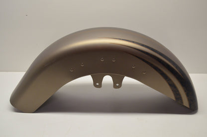 Front Satin Pewter Fender 2012 Softail FLSTSE3