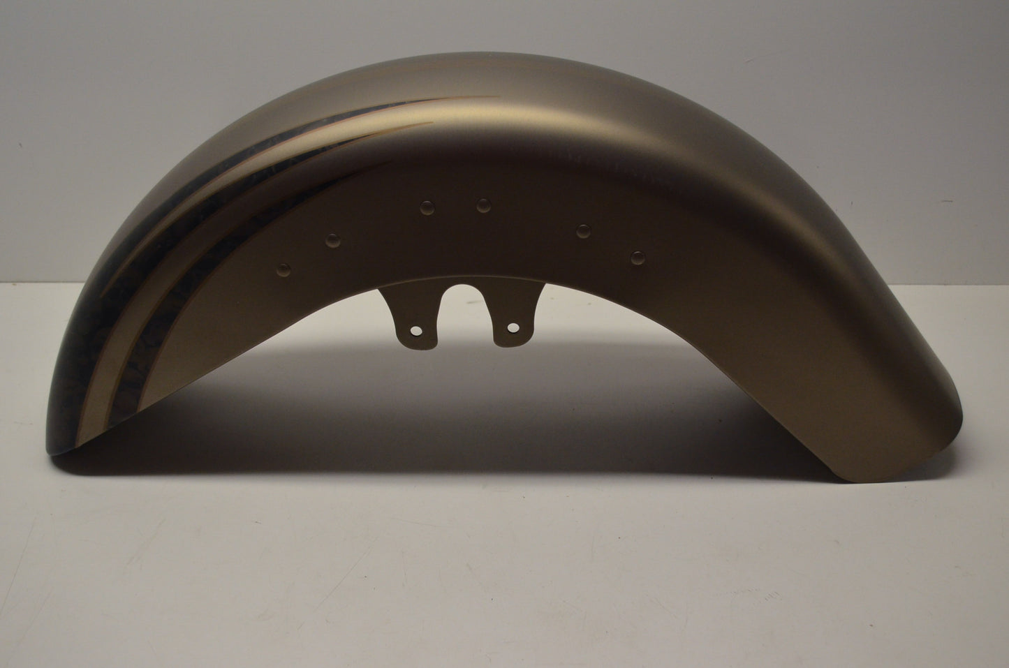 Front Satin Pewter Fender 2012 Softail FLSTSE3
