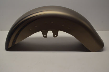 Front Satin Pewter Fender 2012 Softail FLSTSE3