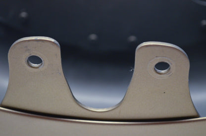 Front Satin Pewter Fender 2012 Softail FLSTSE3