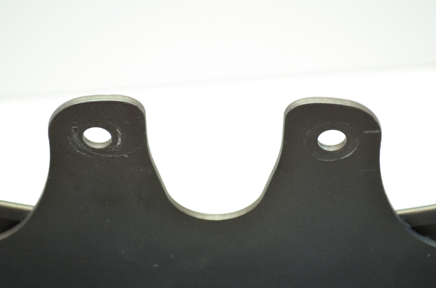 Front Satin Pewter Fender 2012 Softail FLSTSE3