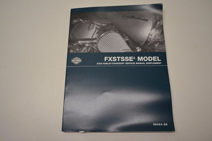 FXSTSSE2 Model 2008 Service Manual Supplement NOS