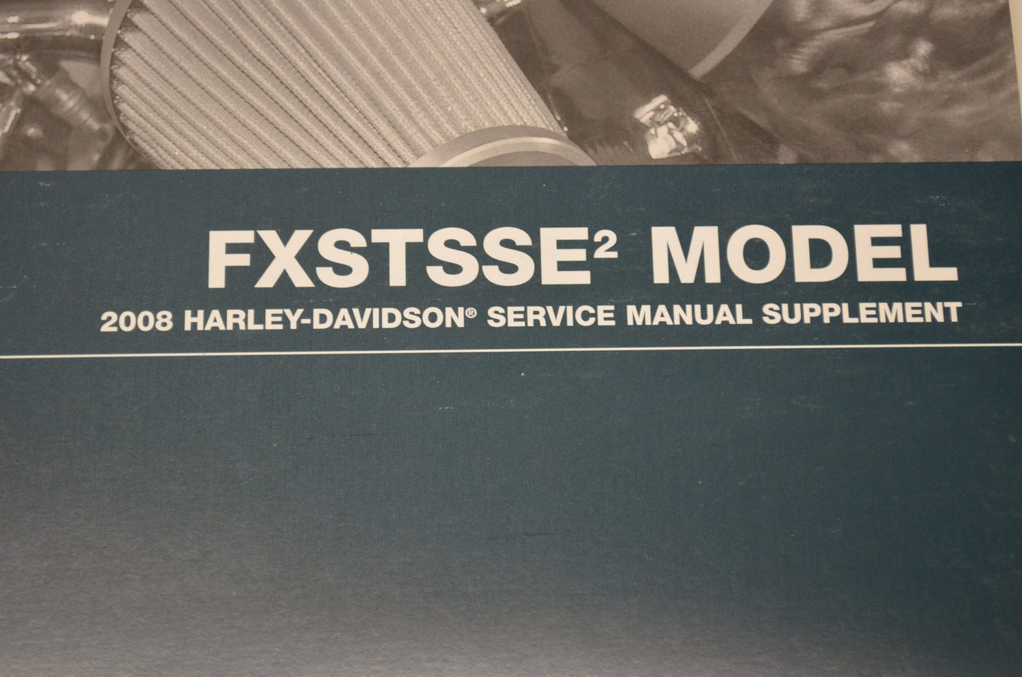 FXSTSSE2 Model 2008 Service Manual Supplement NOS
