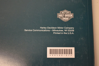 FLHTCUSE2 Model 2007 Service Manual Supplement NOS