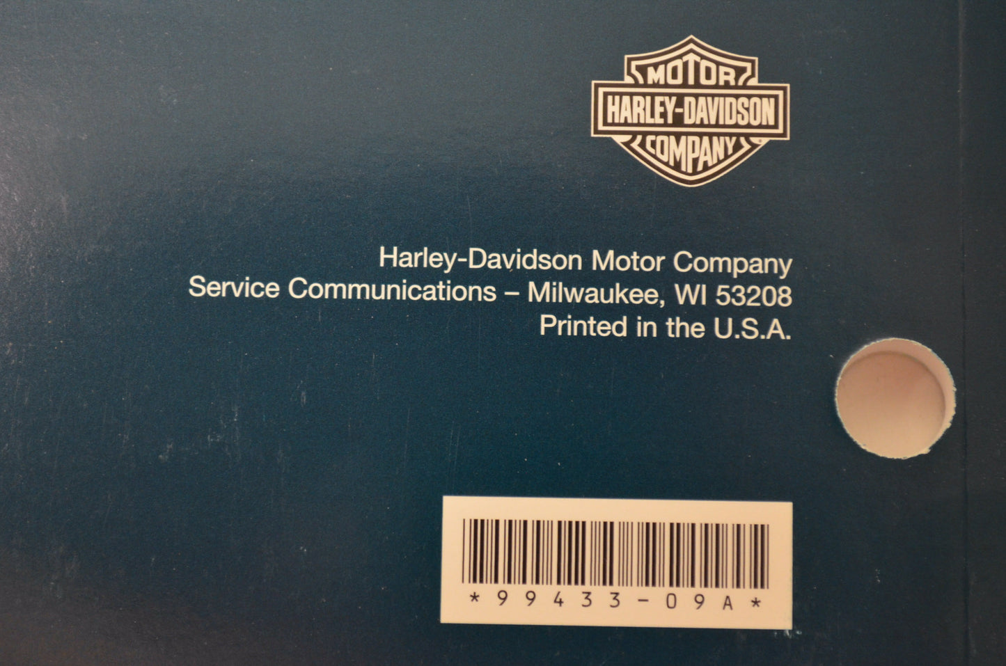 FLTRSE3 Model 2009 Parts Catalog NOS