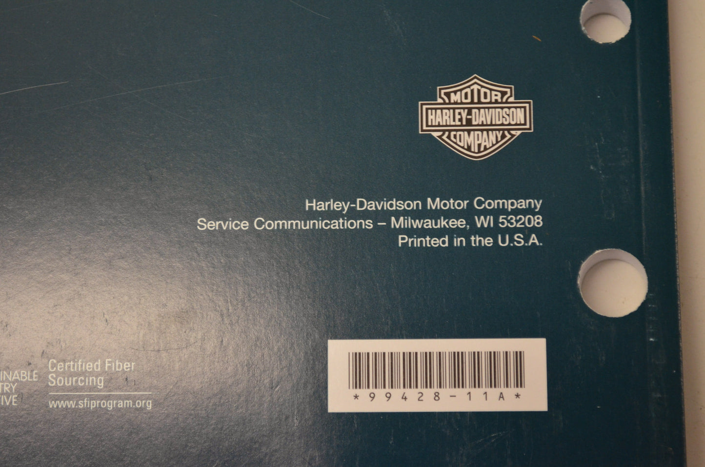 FLHTCUSE6 Model 2011 Parts Catalog NOS