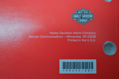 2008 Softail Model Parts Catalog NOS
