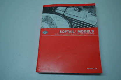 2012 Softail Model Electrical Diagnostic Manual NOS