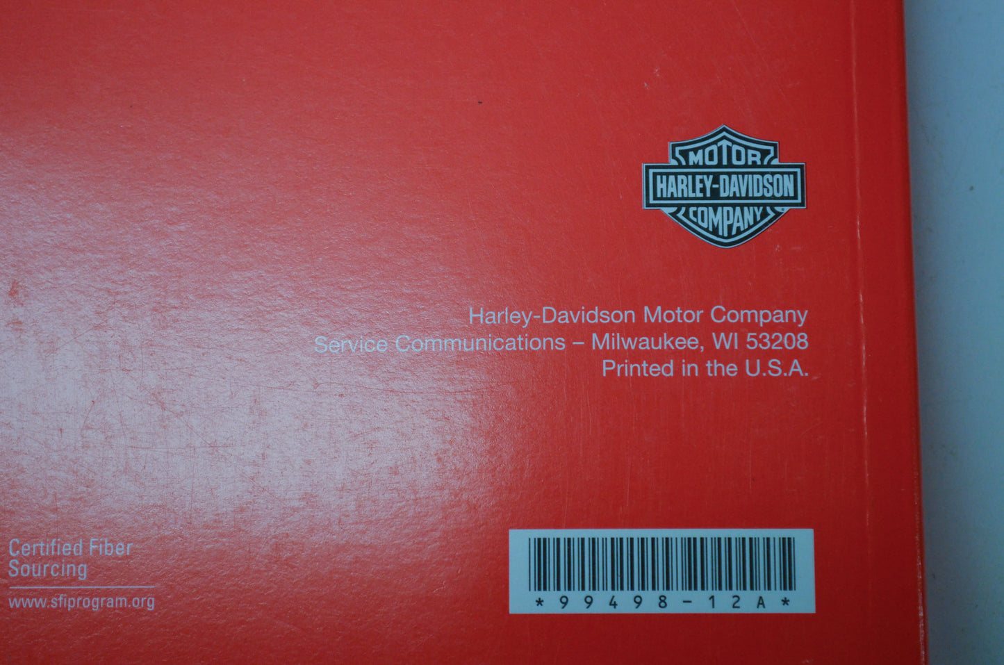 2012 Softail Model Electrical Diagnostic Manual NOS