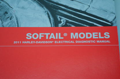 2011 Softail Model Electrical Diagnostic Manual NOS