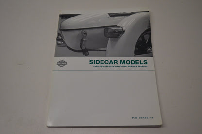 Sidecar Models 1999-2004 Service Manual NOS
