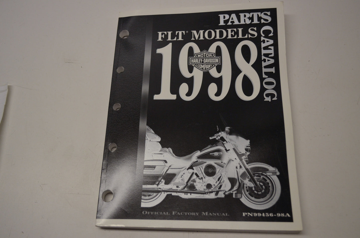 FLT Touring Models 1998 Parts Catalog NOS