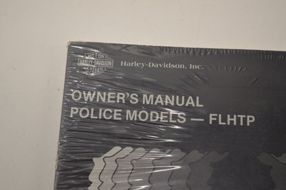 Police Model FLHTP Owners Manual NOS