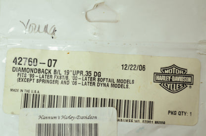 Diamondback Brake line Kit 2009 FXSTC NOS