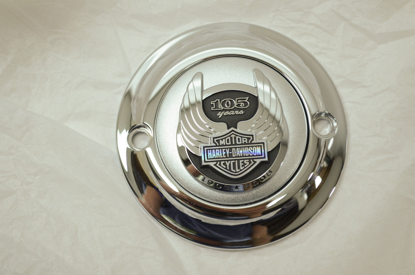 105th Anniversary XL Sportster Timer Cover NOS