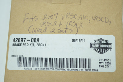 Front Brake Pad Kit NOS