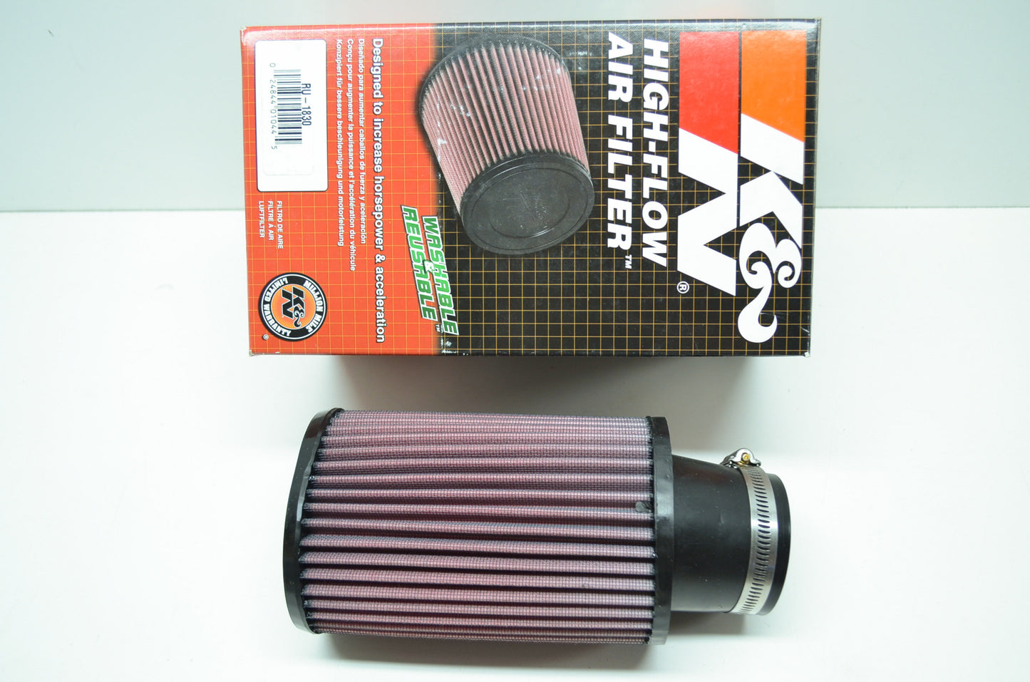NEW K&N High Flow Air Filter RU-1830 NOS