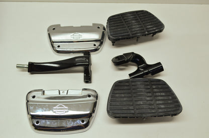 OEM Harley-Davidson 50883-02 Chrome Passenger Footboard Kit NOS