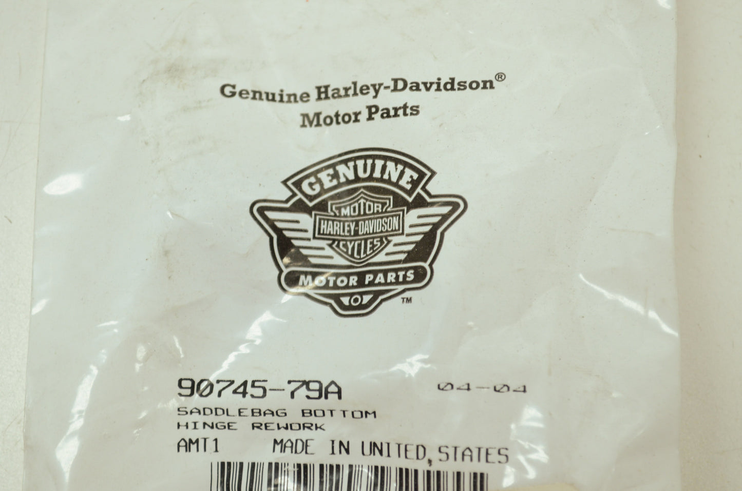 Saddlebag Bottom Hinge Rework 79-80 FL FLH NOS