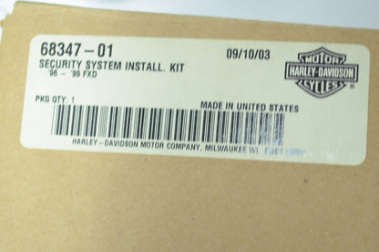 OEM Harley-Davidson 68347-01 Security System Installation Kit NOS