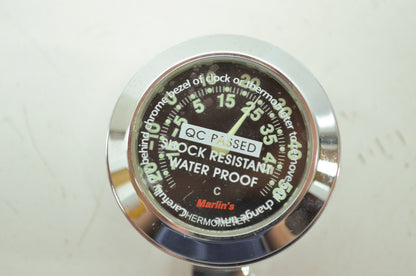Universal Handlebar Thermometer NOS