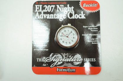 Gauge Clock with Backlight NOS