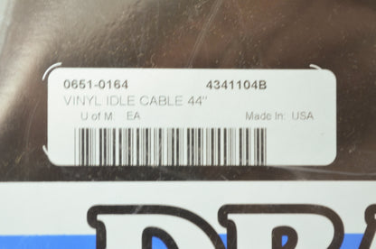 44' Vinyl Idle Cable Vinyl Idle Cable Custom NOS