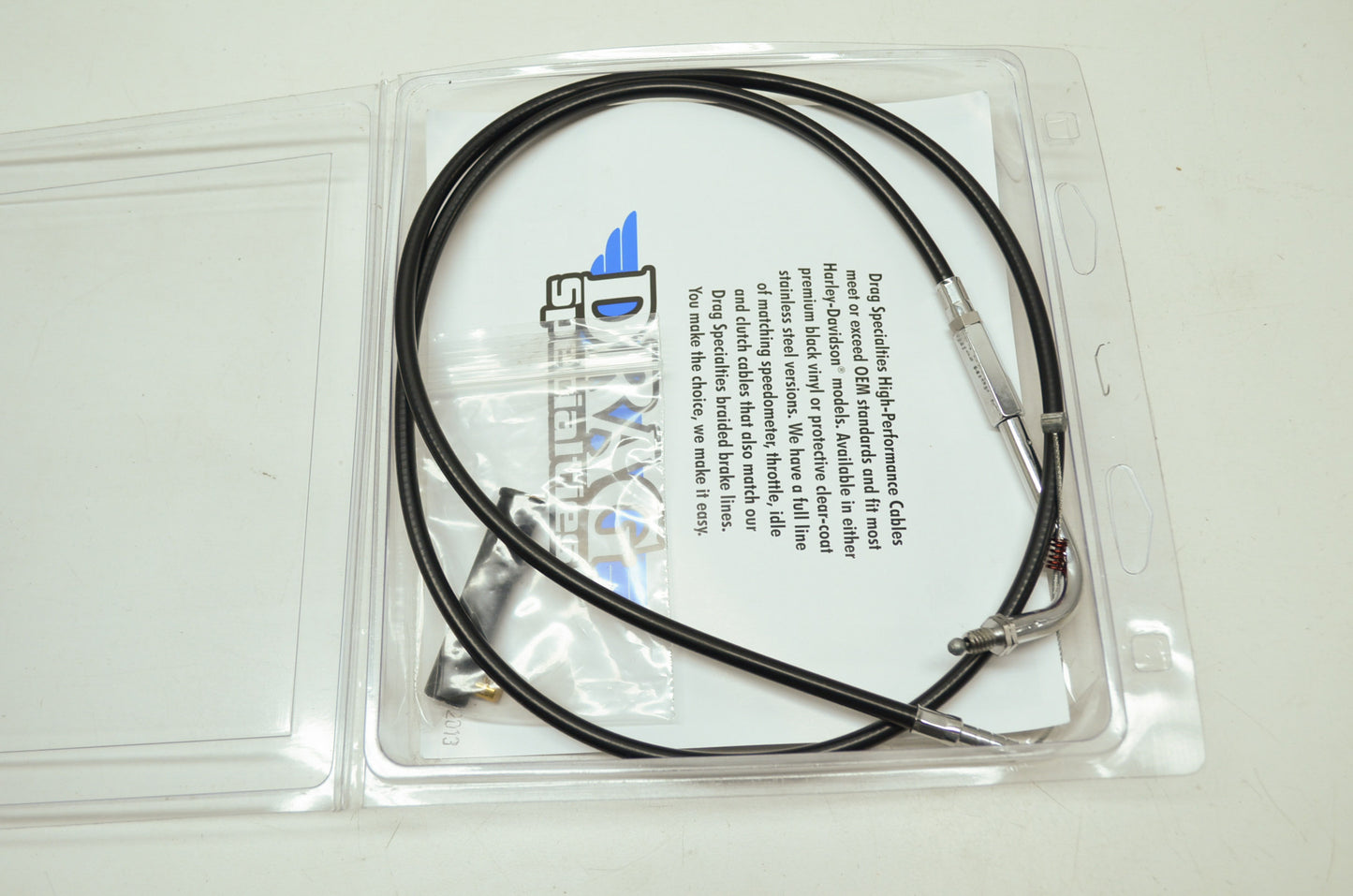 44' Vinyl Throttle Cable Vinyl Throttle Cable Custom NOS