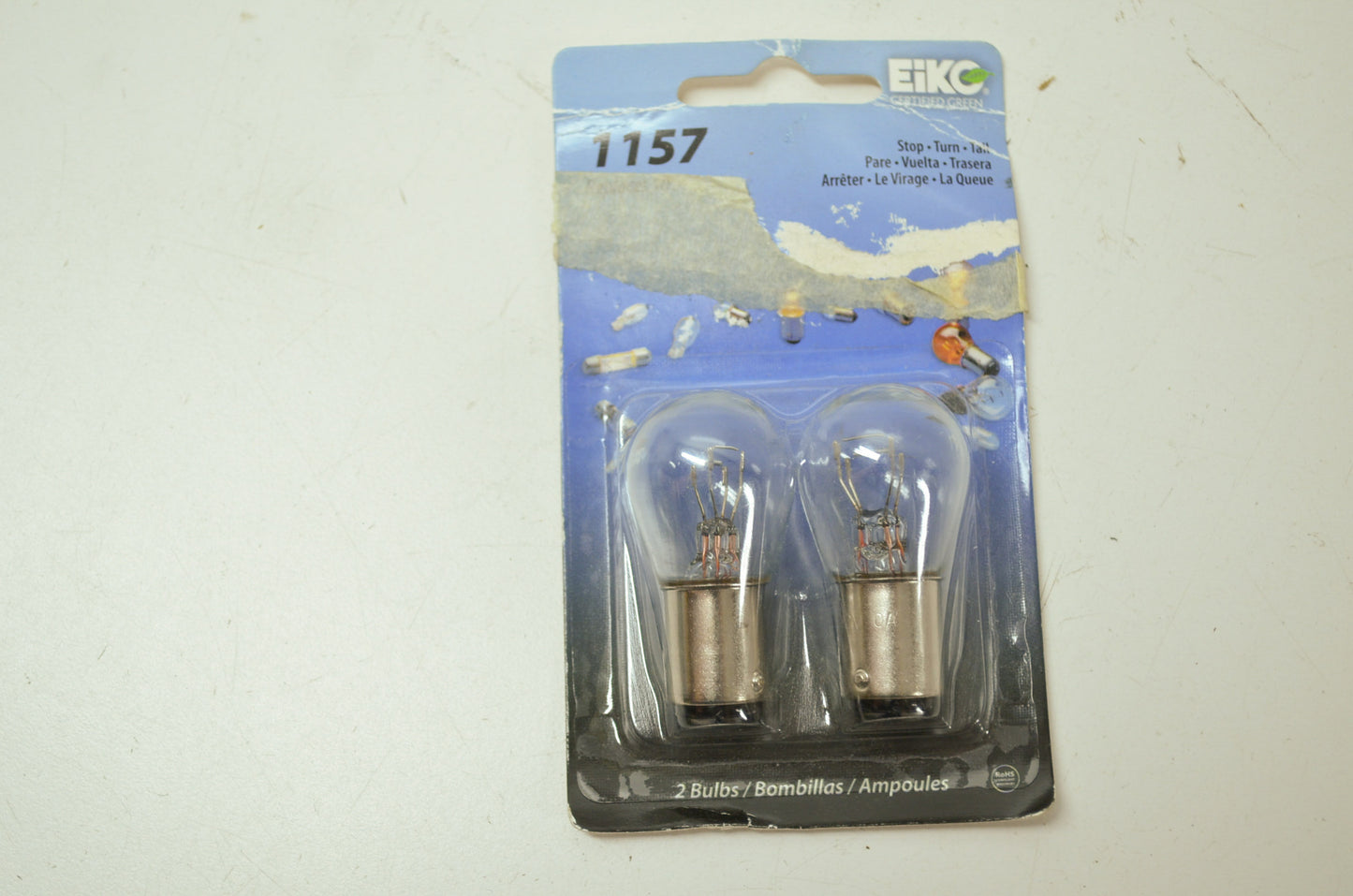 Bulbs Stop Turn Tail Light Qty 2 NOS