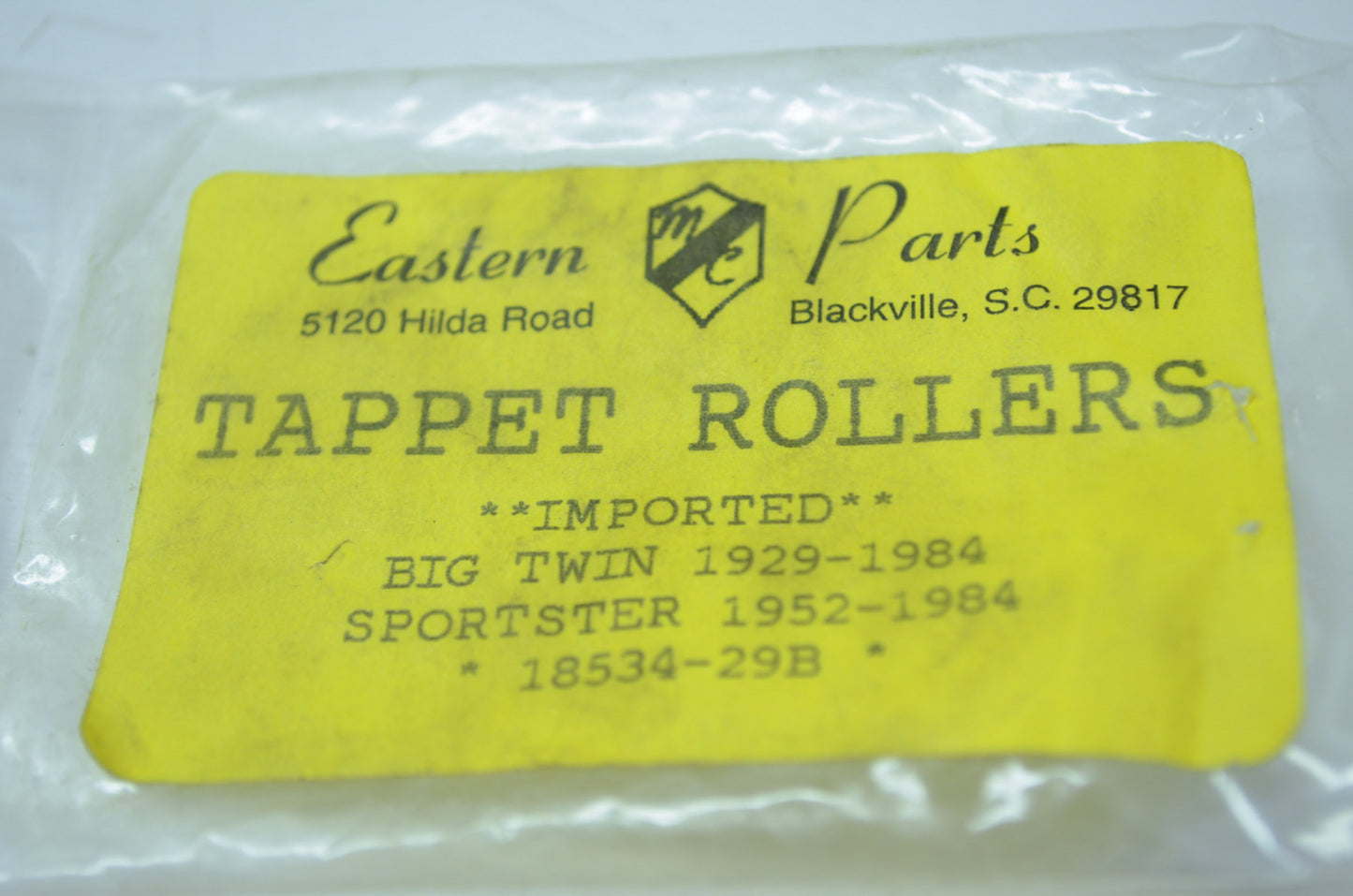 4 Pack Tappet Rollers Harley Sportster XL XLX XLH Qty 4 NOS