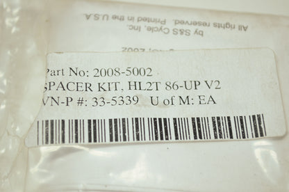 NEW S&S Spacer Kit HL2T 86- Later V2 2008-5002 NOS