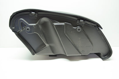 Classic Hard Black Leather Right Saddlebag Includes Leather Dressing NOS