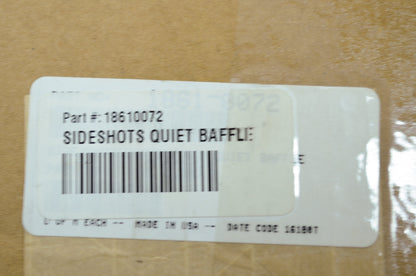 Vance & Hines 18610072 Quiet Baffle For Sideshots & Staggard Shortshots NOS