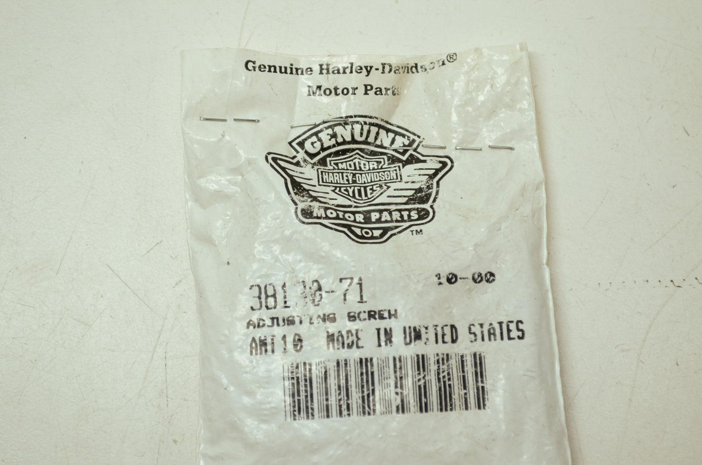 OEM Harley-Davidson 38130-71 Clutch Pusher Adjusting Screw Qty 6 NOS