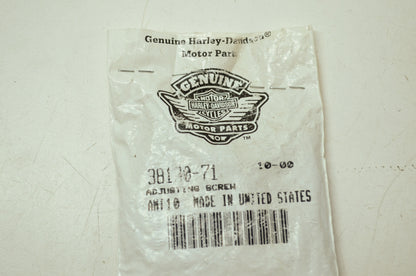 OEM Harley-Davidson 38130-71 Clutch Pusher Adjusting Screw Qty 6 NOS