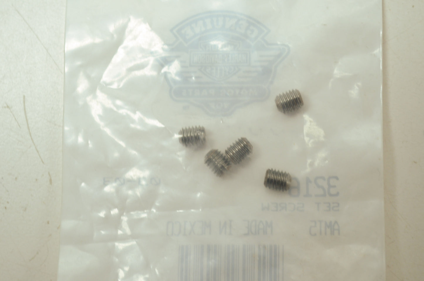 OEM Harley-Davidson 3216 Screw Set Qty 5 NOS