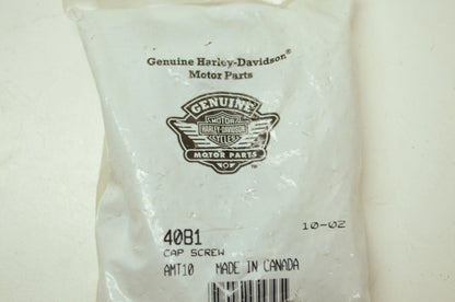 OEM Harley-Davidson 4081 Cap Screw Qty 10 NOS