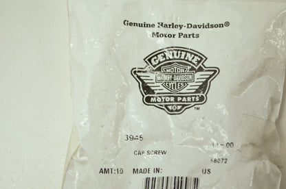 OEM Harley-Davidson 3945 Cap Screw Qty 3 NOS