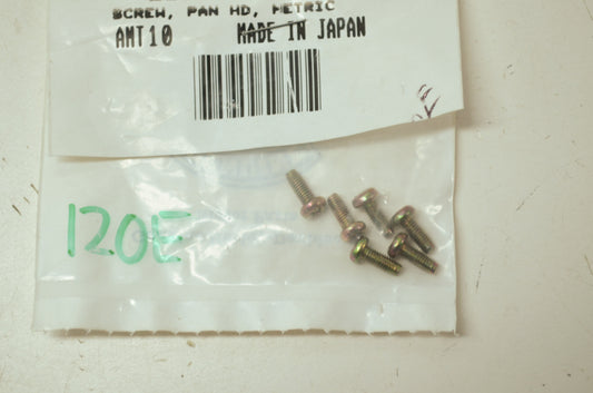 OEM Harley-Davidson 2907 Pan Head Metric Screw Qty 6 NOS