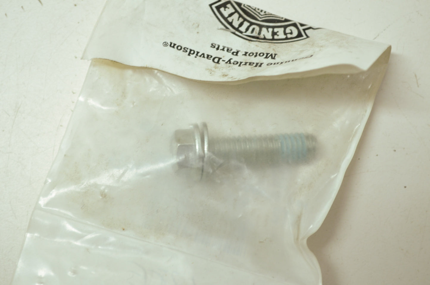 OEM Harley-Davidson 3736A Lock Hex Flange Screw NOS