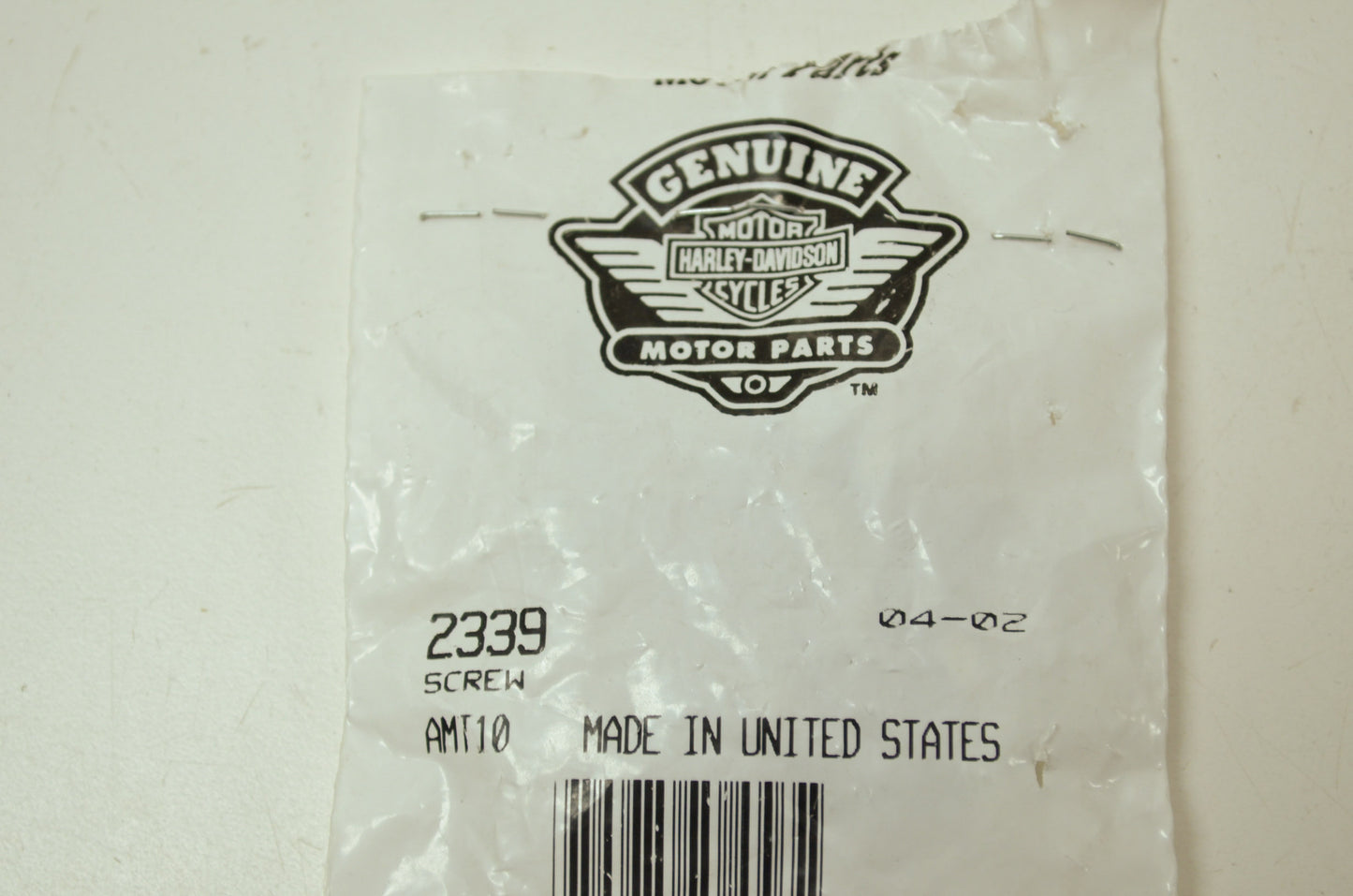 OEM Harley-Davidson 2339 Screw Qty 9 NOS