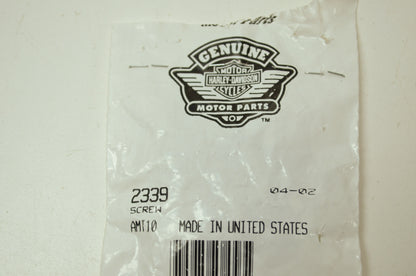 OEM Harley-Davidson 2339 Screw Qty 9 NOS