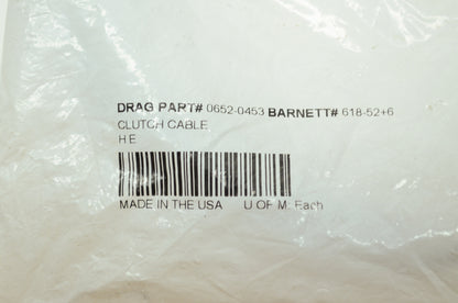 NEW Barnett Clutch Cable Harley Panhead 0652-0453 NOS