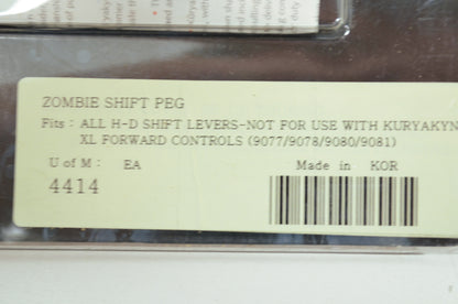 Zombie Shift Peg Harley Davidson Universal NOS